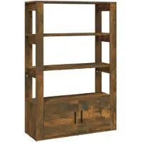vidaXL Sideboard Räuchereiche 80x30x119,5 cm Holzwerkstoff