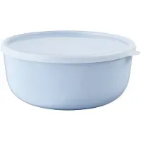 Mepal Lumina Aufbewahrungsdose 3 Liter, Praktischer und auslaufsicherer Behälter, ideal für warme und kalte Speisen, Farbe: nordic blue