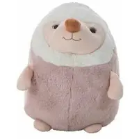 Big Buy Cooking Weiches Kuscheltier Igel 36 cm in Grau und Rosa für Babys und Kleinkinder