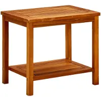 vidaXL Couchtisch 50x35x45 cm Massivholz Akazie
