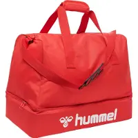 Hummel Core Fußballtasche mit Bodenfach true red S