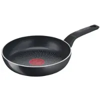 Tefal C27202, Rund, Allzweckpfanne, Titan, Aluminium, Thermo-Punkt, Keramik, Gas, Halogen