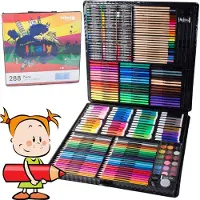 VERK 18228 Großes Set im Koffer für kleine Maler 288 Teile