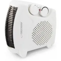 Esperanza EHH004, Drinnen, Tisch/Bank, Flur, Tisch, Schwarz, Weiß, Drehregler, 2000 W, 1000 W