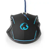 Nedis GMWD210BK Gaming-Maus kabelgebunden 1200/1800/2400/3600 dpi 6 Tasten 1,5 m