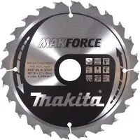 Makita Kreissägeblatt MAKFORCE, 190/30 mm - 24 Zähne - 1,4 mm - CleanCut - Holz - B-32247