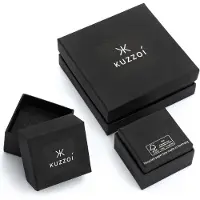 KUZZOI Halsketten - Halskette Herren Basic Kordelkette Gedreht 925 Sil - Gr. unisize - in Silber - für Damen