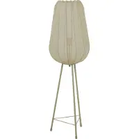 Light & Living - Stehleuchte Plumeria - Sand - Ø42cm für Wohnzimmer, Schlafzimmer
