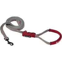 Snow Peak - Soft Lead - Hundeleine Gr XS grau/rot