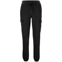 Rick Cardona By Heine Jogger Pants, Damen, Gr. 34, Normalgrößen, schwarz, 70% Baumwolle, 25% Polyester, 5% Elasthan, , unifarben, lang, Hosen Jogger Pants