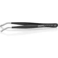 Knipex Positionierpinzetten ESD, Glatt, Edelstahl, 120 mm