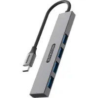 Sitecom USB-C zu 4x USB-A Tiny Hub, kompakt & leistungsstark