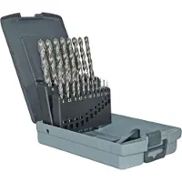 Tivoly HSS-Bohrer zylindrischer Schaft kurz - Box mit 19 Teilen - 11451970015