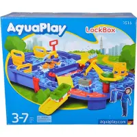 Aquaplay Wasserbahn "LockBox", bunt, Wasserbahnen, Kinder, B/H/L: 65cm x 22cm x 85cm, Kunststoff, Wasserbahn, Made in Germany, B:65cm H:22cm L:85cm