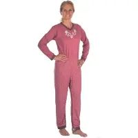 Suprima Pflege-Schalfanzug Blumenranke x-large 1 St