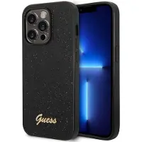 GUESS Apple iPhone 14 Pro Hülle - Kunststoff - - Backcover/Hard Case - Schwarz