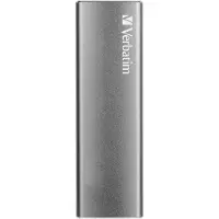 Verbatim Vx500 Externes SSD-Laufwerk USB 3.1 Gen 2 240 GB, 240 GB, USB Typ-C, 3.2 Gen 2 (3.1 Gen 2), 500 MB/s, Silber
