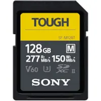 Sony SDXC-128GB Class 10 UHS-II U3 V60 TOUGH R277 W150 MB/s