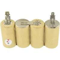 AccuCell Akku passend für Wolf Rasenschere Vario RV-E8 4,8 Volt