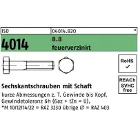 Lemvigh-Muller M 20X90 ISO 4014 8.8 st?lbolt FZV - (25 stk.)