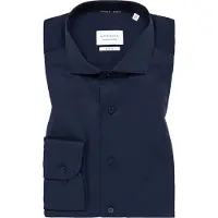 Eterna Herren Hemd Slim Fit 1/1 Arm 8817-19-F182 AL: 65cm Gr. 41 navy