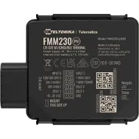 Teltonika FMM230, Schwarz, Wasserfest, IP67, 33 Kanäle, Lithium-Ion (Li-Ion), 3,7 V
