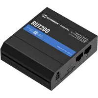 Teltonika RUT200, Router für Mobilfunknetz, Schwarz, Aluminium, Kunststoff, LAN, Leistung, Schnelles Ethernet, 10,100 Mbit/s