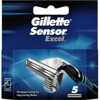 Gillette Sensor Excel, Edelstahl