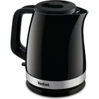 Tefal DELFINI 1.5L KO150, 1,5 l, 2400 W, Schwarz, Edelstahl, Kunststoff, Drahtlos, Filterung