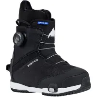 Burton - Snowboard-Boots - Grom Step On Black - Kindergröße 30.5 - schwarz