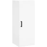 vidaXL Wandschrank Weiß 34,5x34x90 cm