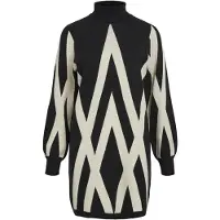 Object Objray Strickkleid Schwarz XL