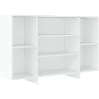 vidaXL Sideboard Weiß 120x30x75 cm Holzwerkstoff