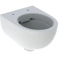 Geberit Wand-WC, Tiefspüler Renova Compact 6/5 l, vrk A, ge F., rimfr., we. K-Tect