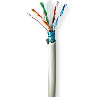 Nedis Solid F/utp Copper 100 M Indoor Lszh Cat6-trommelnetzwerkkabel