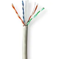 Nedis Solid U/utp Copper 100 M Indoor Lszh Cat6-trommelnetzwerkkabel