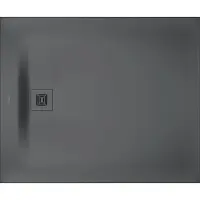 Duravit Sustano Duschwanne 1200x1000mm, 720278650000000, Farbe: Dunkelgrau Matt