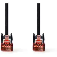 Nedis CCGL85221BK200 CAT6-Netzwerkkabel RJ45 Stecker beidseitig 20 m Schwarz