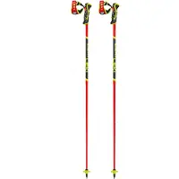 LEKI Skistock Venom SL 3D Bright Red Black Neon Yellow-130 cm