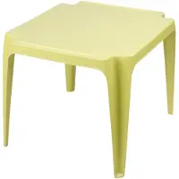 Progarden Kinder-Stapeltisch 50 x 50 cm, Höhe 44 cm, quadratisch, mintgrün
