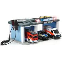 Dickie Toys Dickie Rettungscenter mit Licht, Sound und Mikrophon, ab 3 Jahren