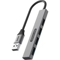 Sitecom USB-A zu 4x USB-A Nano Hub, ultrakompakt & tragbar