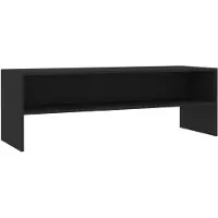 The Living Store TV-Schrank Schwarz 120x40x40 cm Holzwerkstoff