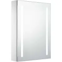 The Living Store LED-Spiegelschrank 50x13x70 cm