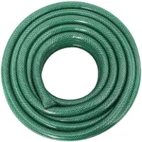 The Living Store Gartenschlauch Grün 0,9" 20 m PVC