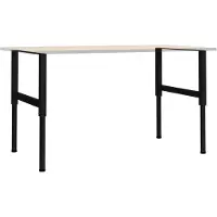 The Living Store Werkbankgestell Verstellbar 2 Stk. Metall 85x(69-95,5) cm