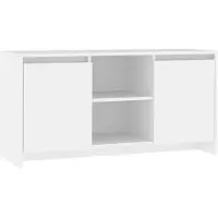 The Living Store TV-Schrank Weiß 102x37,5x52,5 cm Holzwerkstoff
