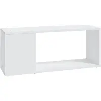 The Living Store TV-Schrank Weiß 80x24x32 cm Holzwerkstoff
