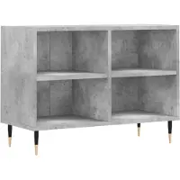 The Living Store TV-Schrank Betongrau 69,5x30x50 cm Holzwerkstoff