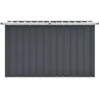 The Living Store Gartenbox Grau 149 x 99 x 93 cm